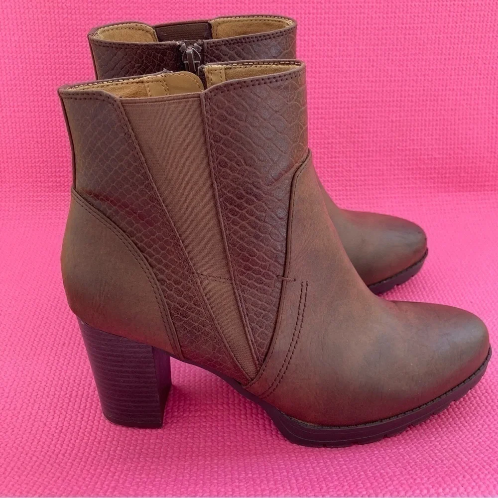 Natural Soul by Naturalizer Womens Ankle Boots size 9.5
